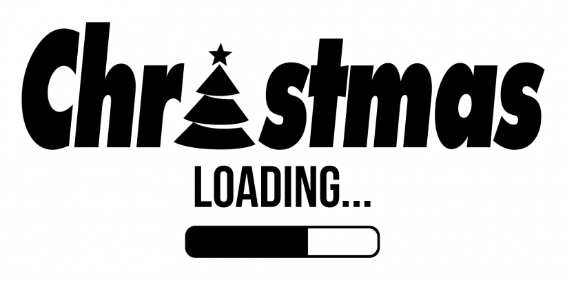 Free Christmas is loading SVG File Download