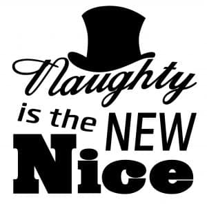 Free Naughty is the New Nice SVG File
