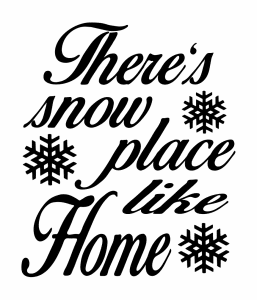 Free Snow Place SVG File