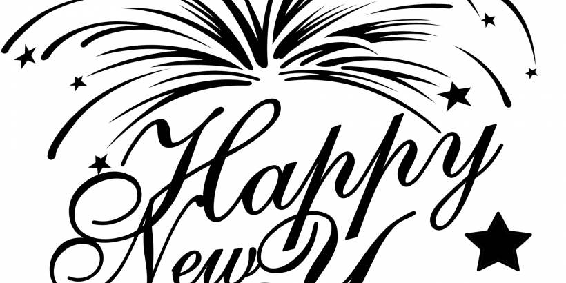 Free Happy New Year SVG File