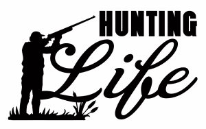 Free Hunting Life SVG File