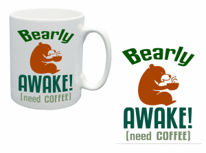 Free Bearly Awake SVG Cutting File