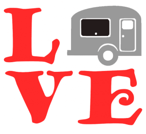 Free Caravan Love SVG Cutting File