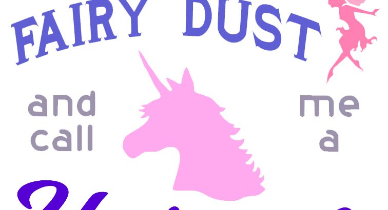 Free Unicorn Fairy Dust SVG Cutting File