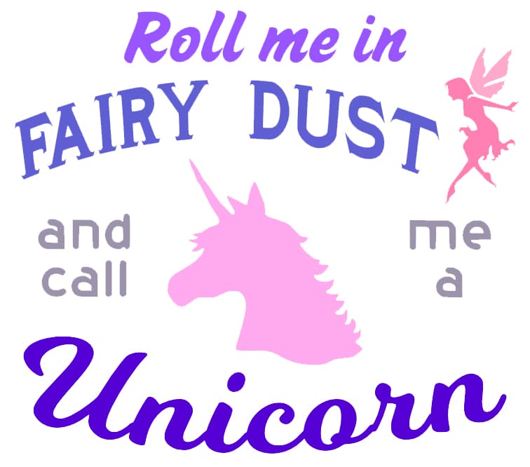 Free Unicorn Fairy Dust SVG Cutting File