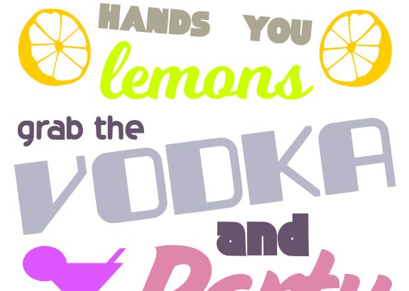 Free Vodka and Party SVG Cutting File