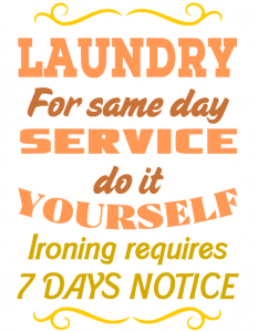 Free Laundry Service SVG Cutting File