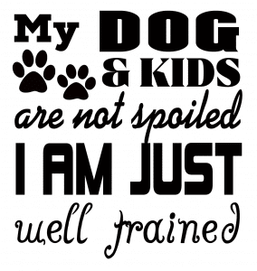 Free Dogs and Kids SVG Cutting File