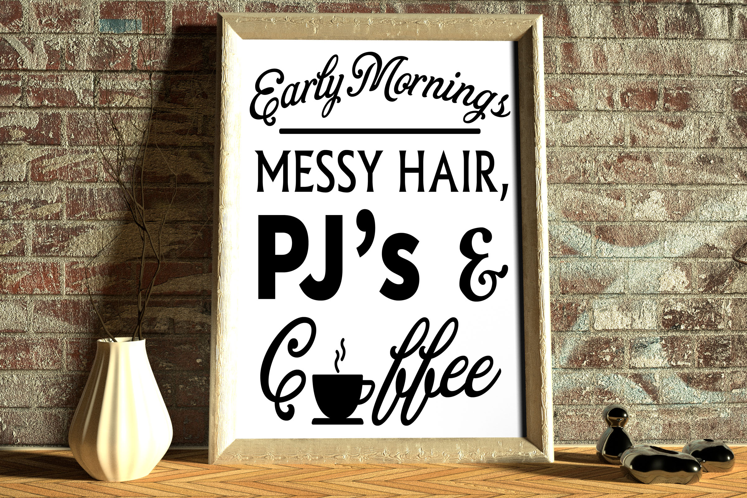 Free Early Mornings SVG File