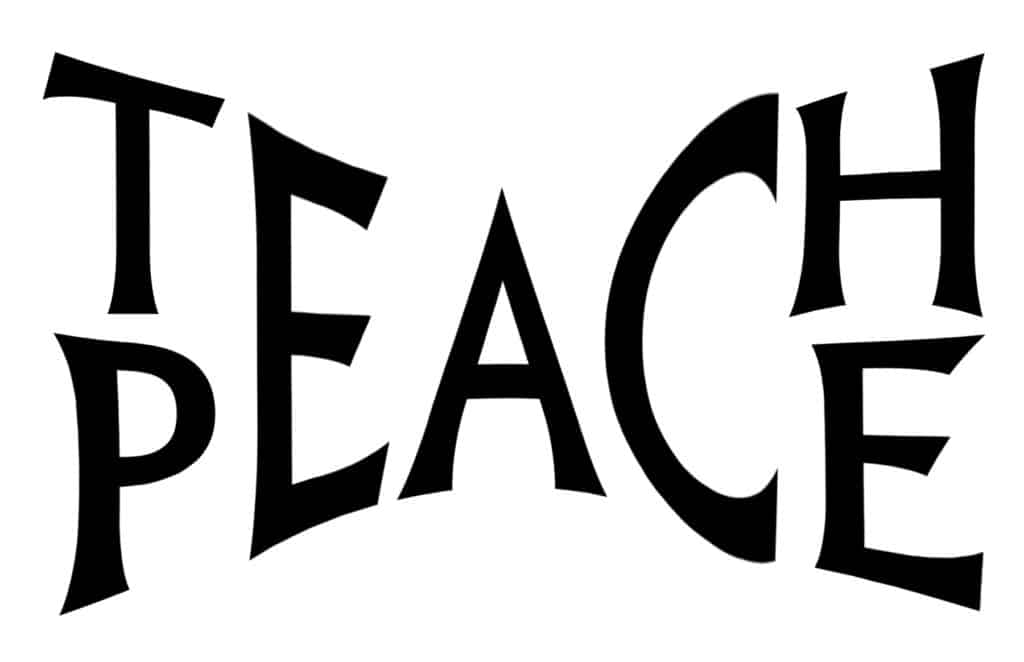 Free Teach Peace SVG File