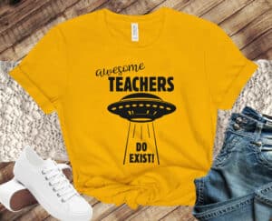 Free Awesome Teachers Do Exist SVG File